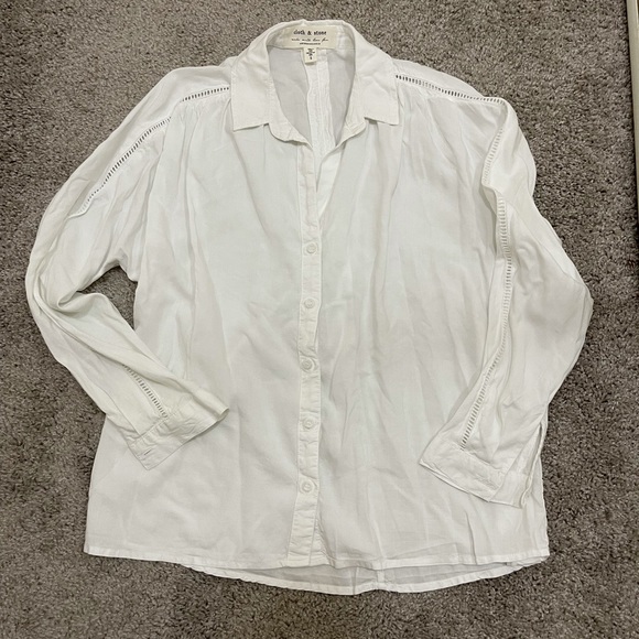 Cloth & Stone Landry Blouse Size small - Picture 4 of 7